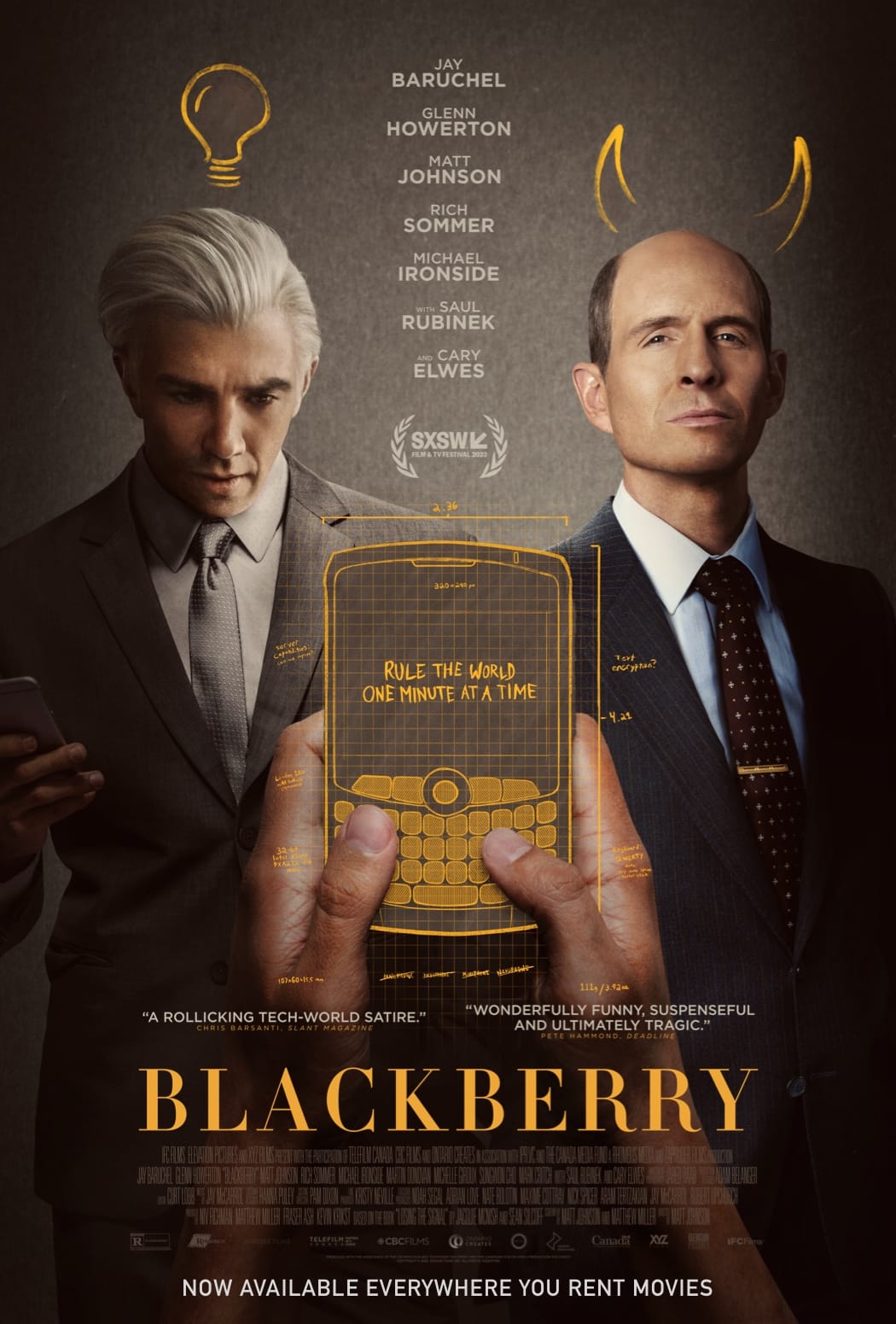 مسيرة Blackberry  في فيلم عاديّ!